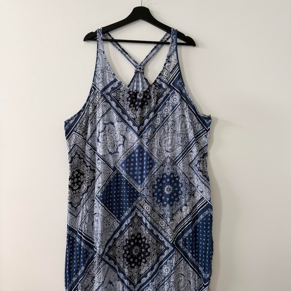 Lauren Ralph Lauren Dress Womens 3X Paisley Print